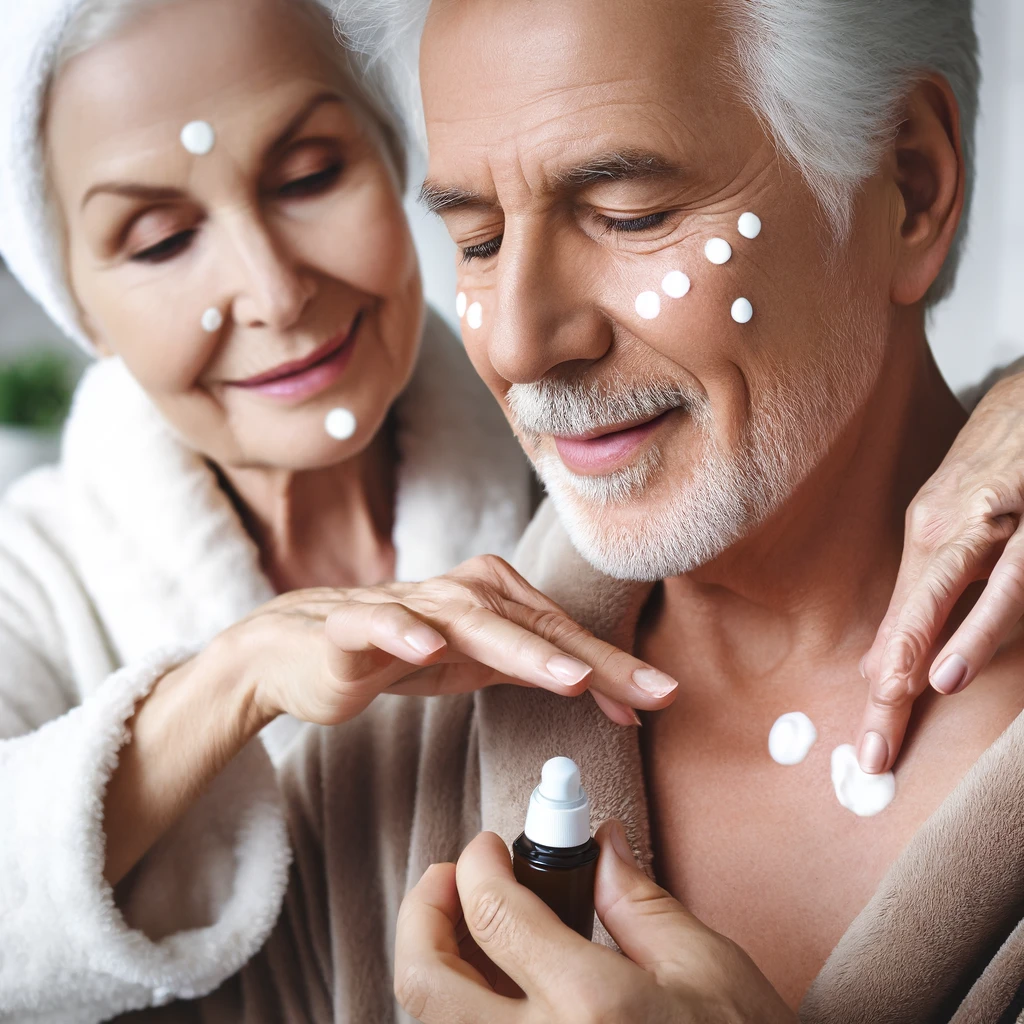 Age Spots and Wrinkle Treatment
 Senior skin care routines