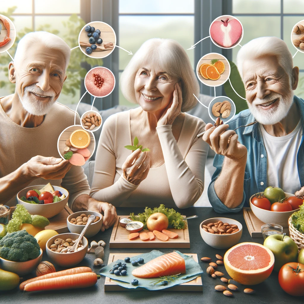 A nutritious diet plays a fundamental role in maintaining skin health, particularly as we age.