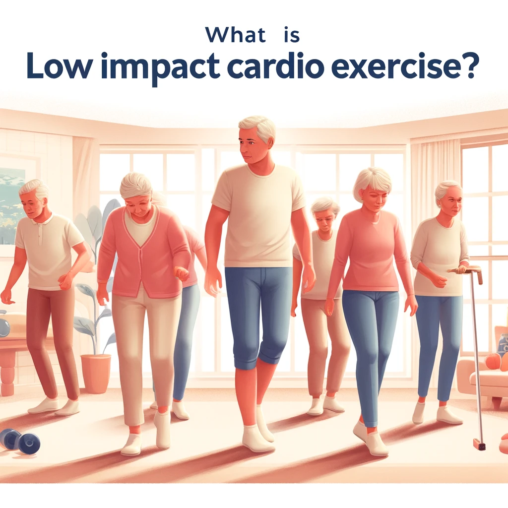 Low impact cardio exercise refers to any form of aerobic activity that minimizes the stress placed on the joints, particularly the hips, knees, and ankles. Unlike high-impact exercises, which involve both feet leaving the ground and can lead to significant joint and muscle stress, low impact exercises keep at least one foot on the ground at all times.