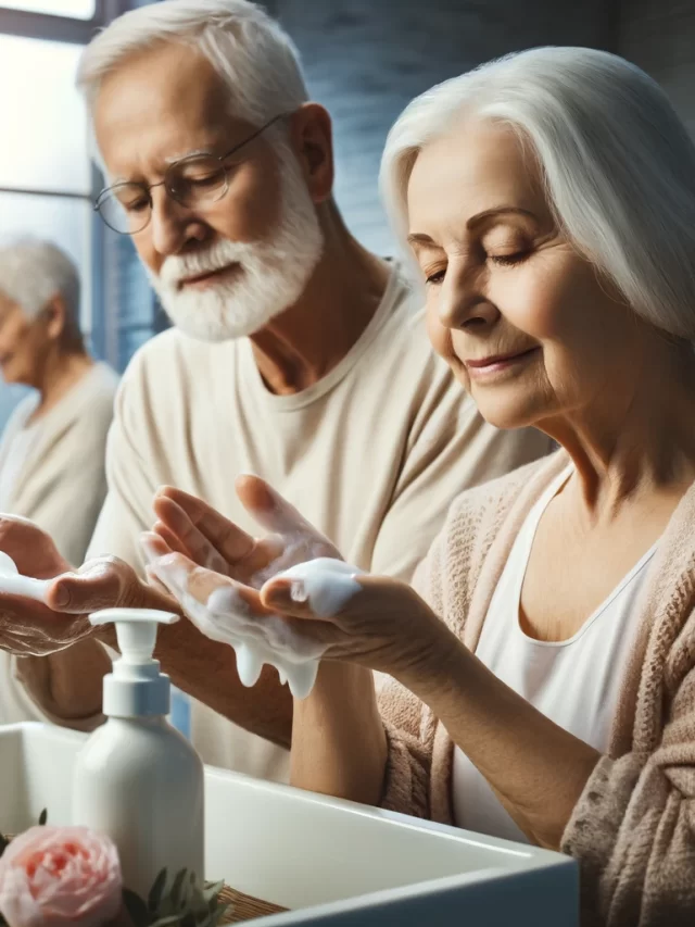 Gentle Cleansing For seniors, gentle cleansing is key to maintaining skin health. Choose mild, hydrating cleansers that do not strip the skin of its natural oils.