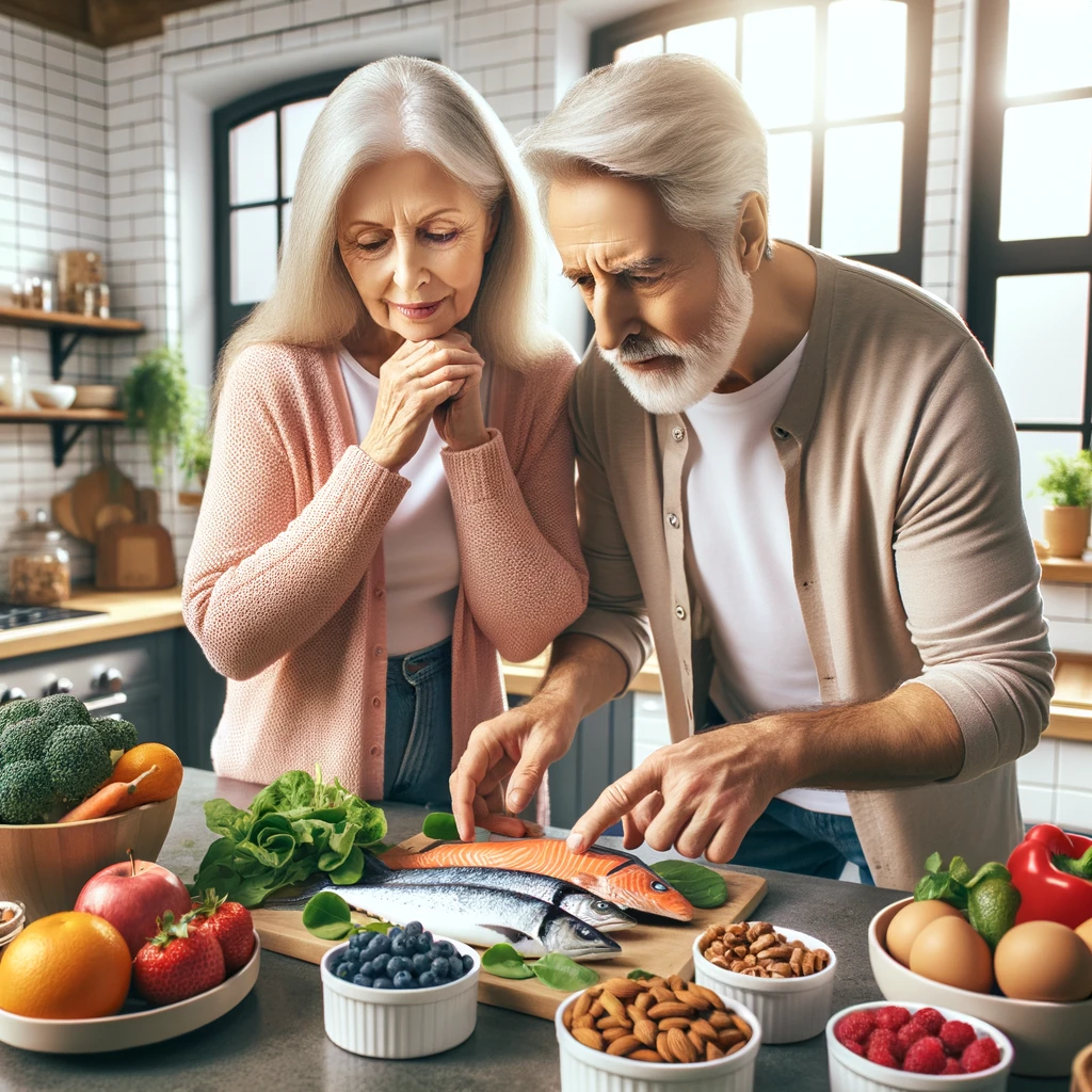 Navigating the aging process gracefully requires more than just regular exercise and medical check-ups; it also demands a careful consideration of our dietary habits.