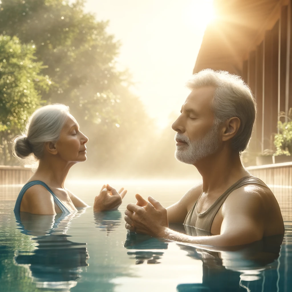 Swimming is an excellent way to reduce stress, which is incredibly beneficial for seniors. The soothing nature of water has a calming effect on both the body and mind. Engaging in rhythmic swimming strokes can be meditative, helping to clear the mind and decrease stress hormones in the body. 
