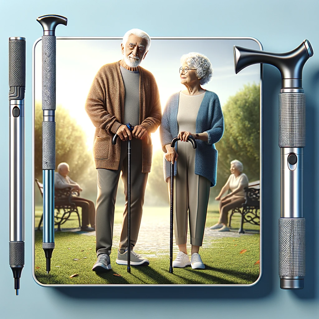  The latest canes are designed with advanced materials that combine strength and lightness, ergonomic handles to reduce wrist stress, and slip-resistant tips for safer use indoors and outdoors. 