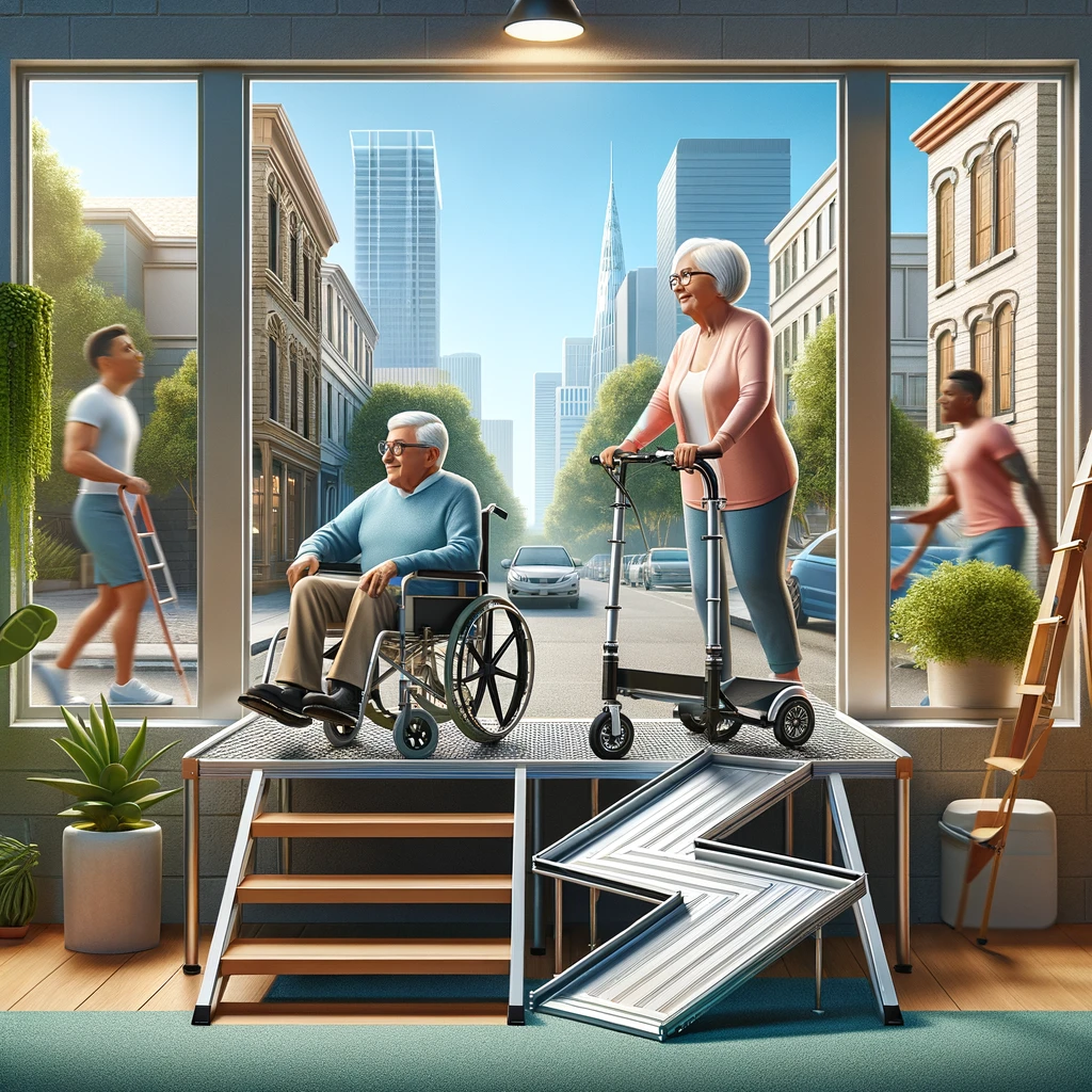 Portable ramps have become increasingly essential for seniors using wheelchairs or scooters. In 2024, these ramps are more versatile and user-friendly, made from lightweight yet durable materials like aluminum and composite plastics.