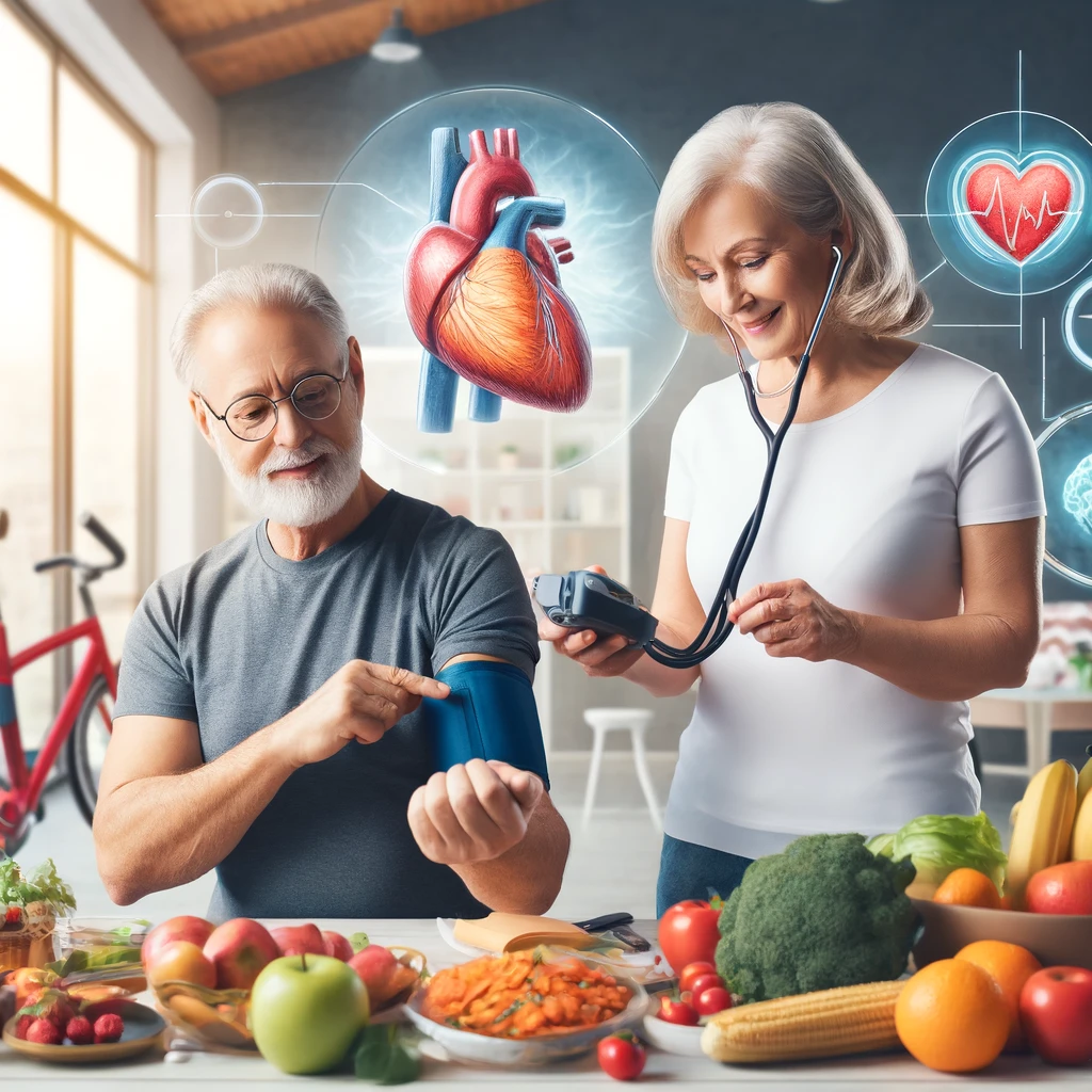 The health of your heart is directly linked to the health of your brain. Conditions like hypertension, high cholesterol, and diabetes can increase the risk of developing Alzheimer's.
