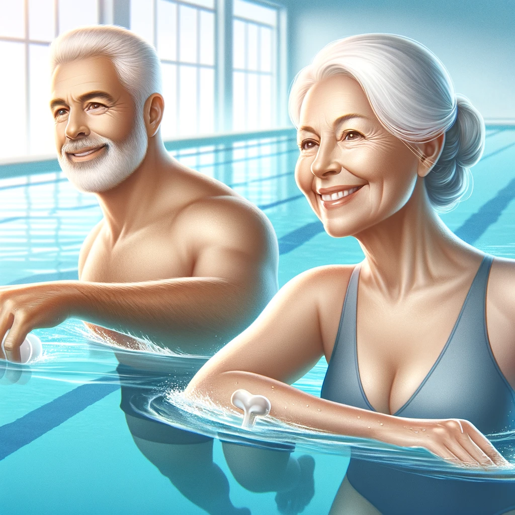 Swimming provides a full-body workout that is both effective and gentle on the body, making it ideal for seniors.