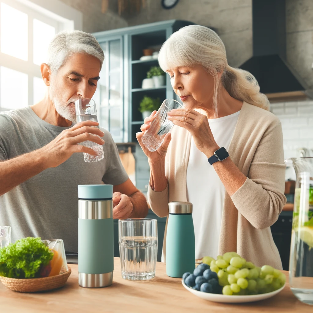 Hydration plays a critical role in maintaining vitality, especially for seniors. Water is essential for almost every function within the body—it aids in digestion, helps transport nutrients to cells, and keeps organs functioning properly