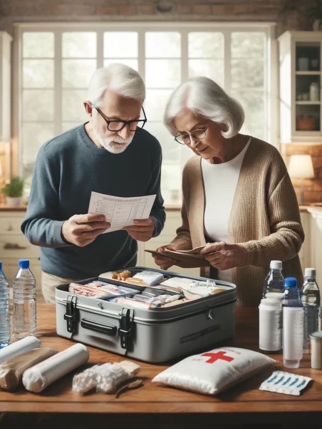 Seniors must have access to a well-stocked emergency kit that includes essential items to support survival and comfort during the first few critical hours or days after an emergency.